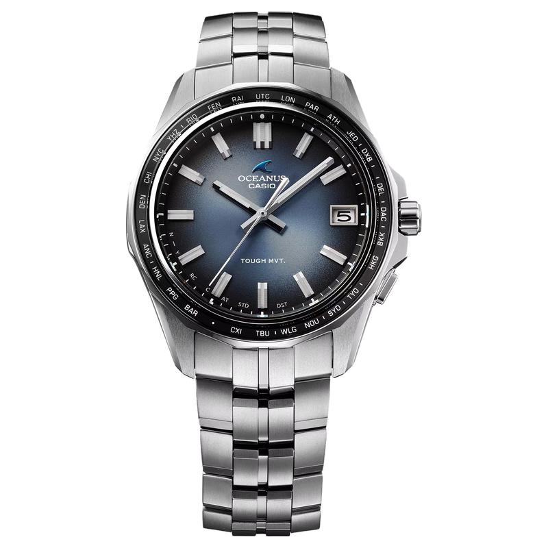 CASIO RETRO TONE series 100 meters waterproof depth solar Quartz titanium strap men s watch blue dial OCW-S400RA-2AJF синій
CASIO RETRO TONE series 100 meters waterproof depth solar Quartz titanium strap men s watch blue dial OCW-S400RA-2AJF синій