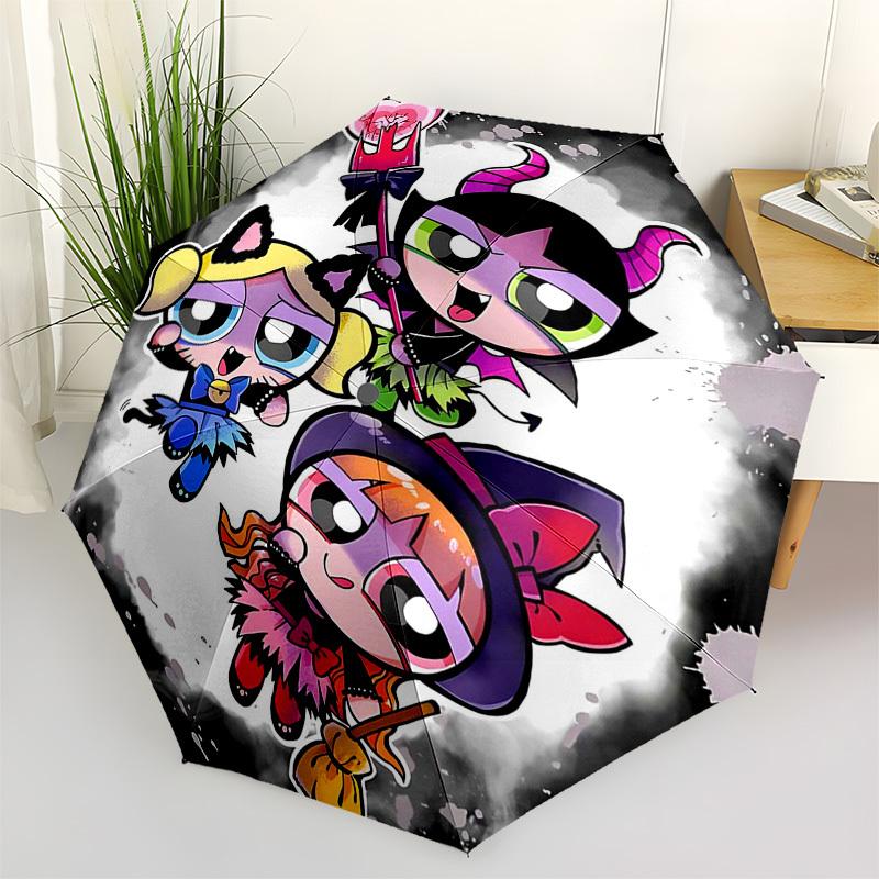 1pc Powerpuff Girls Halloween Theme Automatic Opening Umbrella, Portable 3-Fold Design with 8-Bone Iron Frame, Outdoor for Fans, Travelers, Everyday U
1pc Powerpuff Girls Halloween Theme Automatic Opening Umbrella, Portable 3-Fold Design with 8-Bone Iron Frame, Outdoor for Fans, Travelers, Everyday U