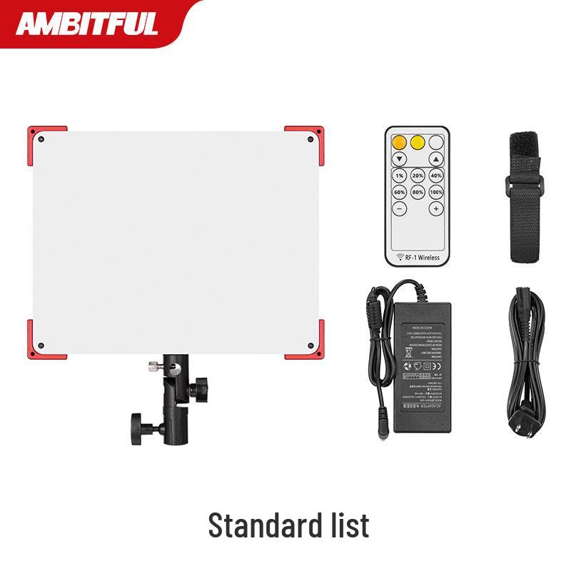 Ambitful P60C LED Fill Light: Adjustable Color Temperature for Live Broadcasts, Photography, and Film.
Ambitful P60C LED Fill Light: Adjustable Color Temperature for Live Broadcasts, Photography, and Film.