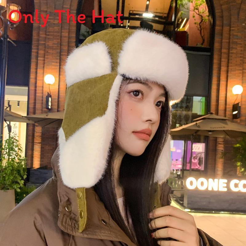Winter Outdoor Earmuff Hat With Thick Plush Lining For Women And Men зелений
Winter Outdoor Earmuff Hat With Thick Plush Lining For Women And Men зелений
