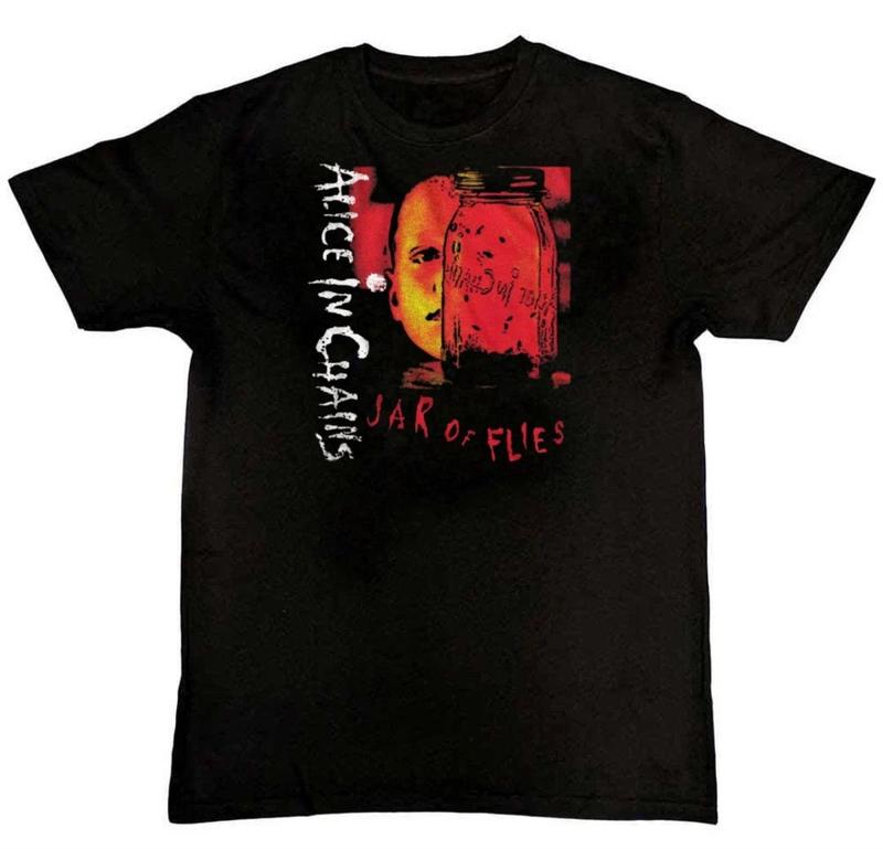 Alice in Chains Jar of Flies Album Graphic Print Unisex T-Shirt S
Alice in Chains Jar of Flies Album Graphic Print Unisex T-Shirt S