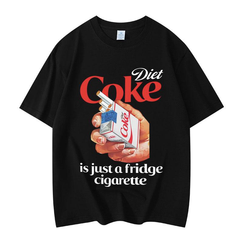 Just A Fridge Cigarette Coke Fuuny Meme T-shirt High Quality Oversized T Shirts Men Women Casual Short Sleeve T-shirts S
Just A Fridge Cigarette Coke Fuuny Meme T-shirt High Quality Oversized T Shirts Men Women Casual Short Sleeve T-shirts S
