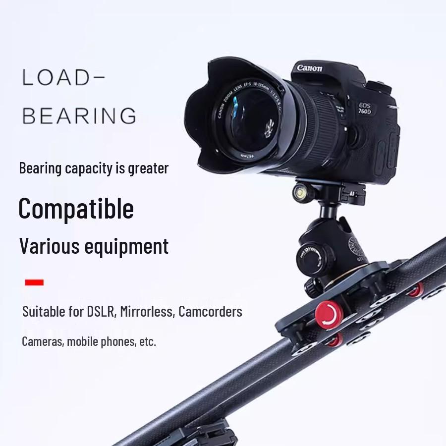 Электрическая карбоновая рельса для камеры для DSLR и телефона, для съемки таймлапсов Sliding Rail
Электрическая карбоновая рельса для камеры для DSLR и телефона, для съемки таймлапсов Sliding Rail