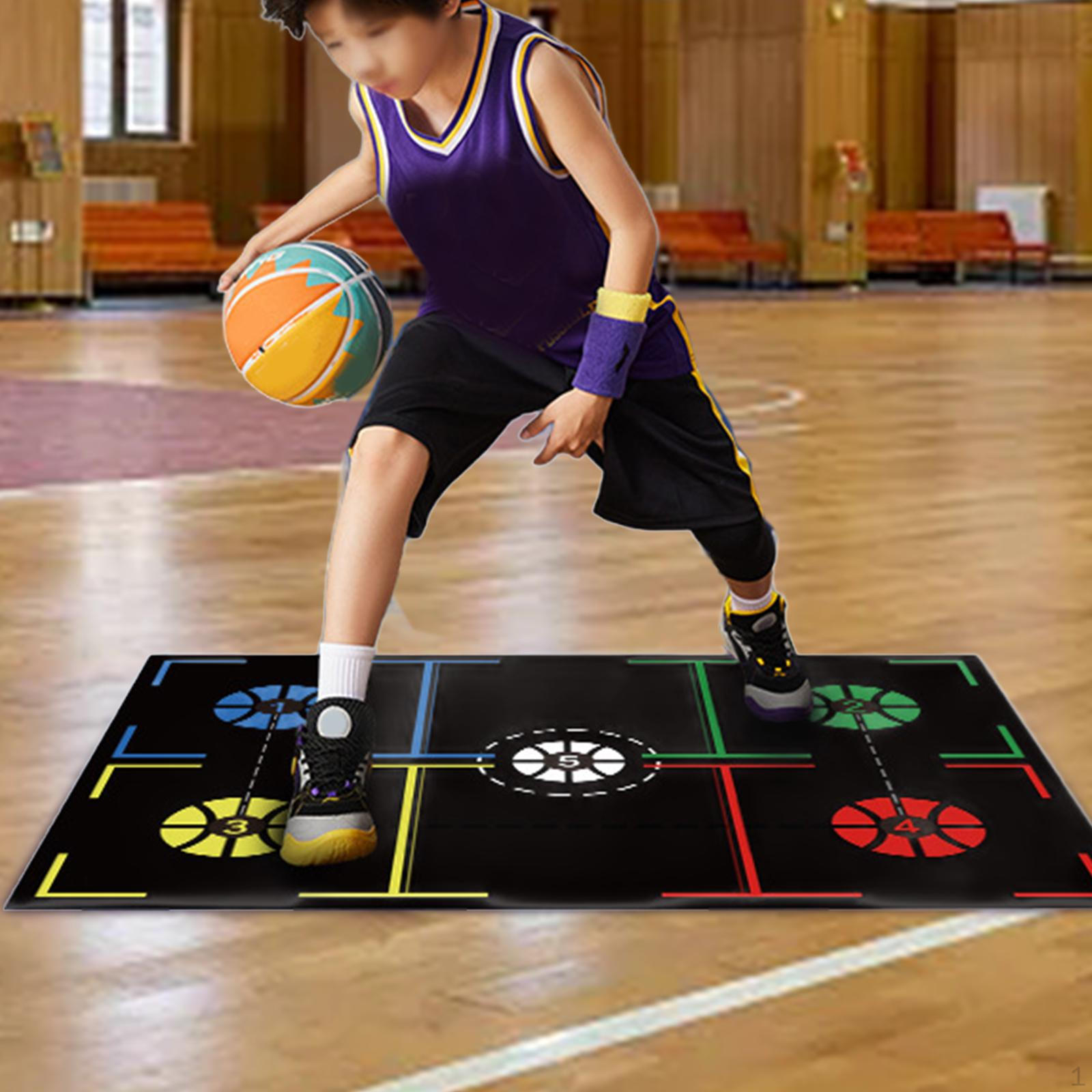 Баскетбольний тренажерний килимок проти ковзання. Тренажерне обладнання для спритності 94cmx67cm
Баскетбольний тренажерний килимок проти ковзання. Тренажерне обладнання для спритності 94cmx67cm