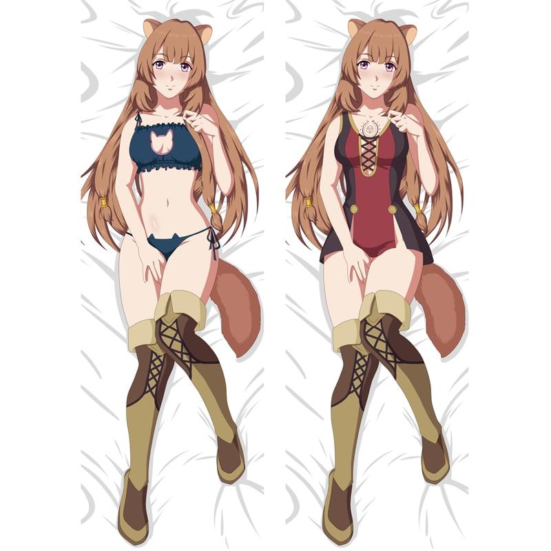 60x180 см аниме «Восхождение героя щита» Dakimakura Filo Raphtalia, обнимающая наволочка для тела, мультяшная подушка для постельного белья, кавайные подушки
60x180 см аниме «Восхождение героя щита» Dakimakura Filo Raphtalia, обнимающая наволочка для тела, мультяшная подушка для постельного белья, кавайные подушки