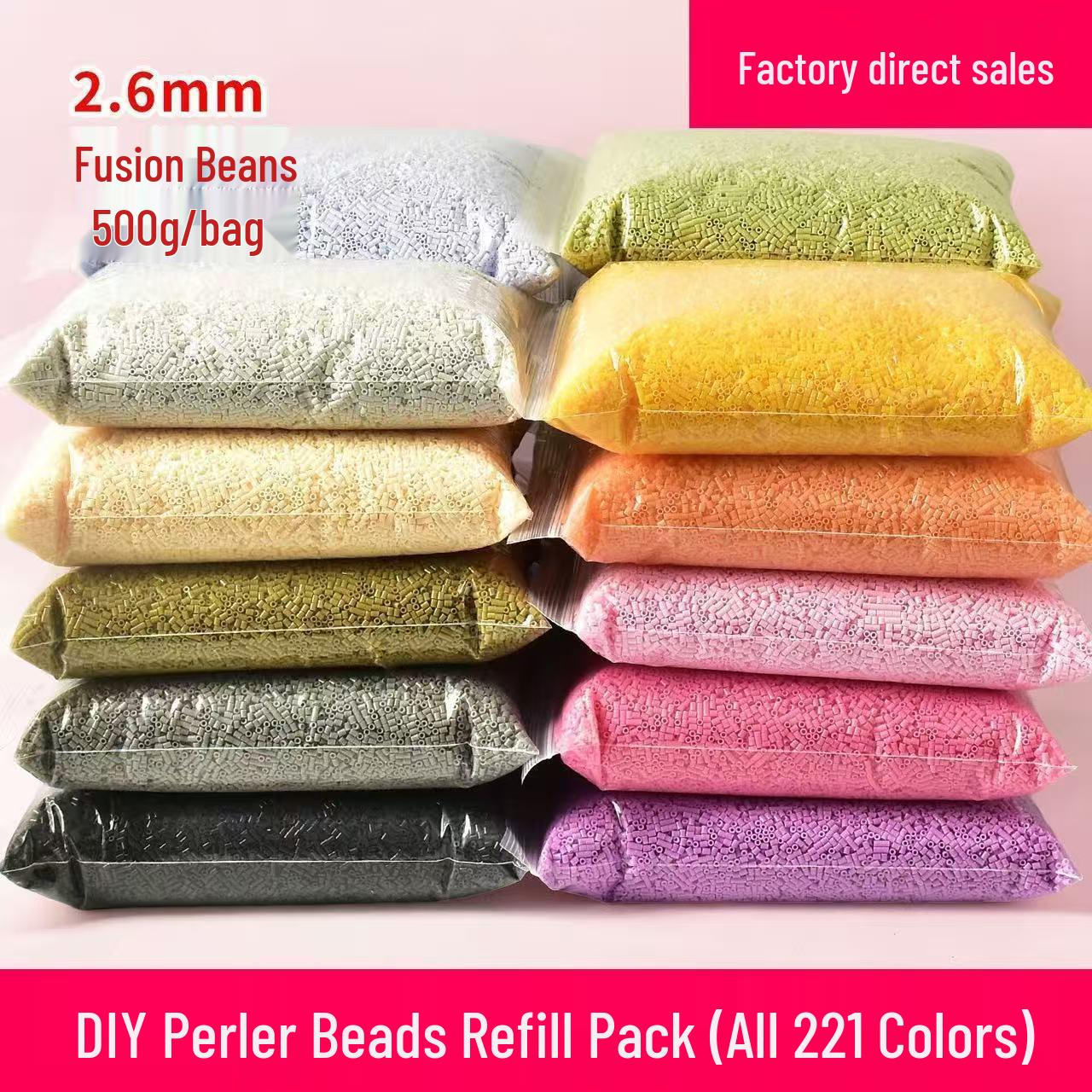 Fusion Bean 3D Puzzle Board Refill Pack: 221 Colors, 2.6mm, for Children s Puzzled Bean Set
Fusion Bean 3D Puzzle Board Refill Pack: 221 Colors, 2.6mm, for Children s Puzzled Bean Set