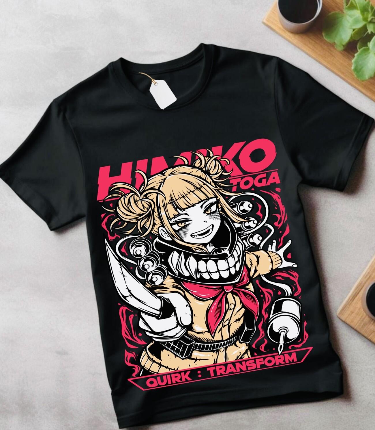 Himiko Toga T-Shirt Mens Womens Tees TopMy Hero Academia Izuku Midoriya Girl Kawaii Shirt All Size S
Himiko Toga T-Shirt Mens Womens Tees TopMy Hero Academia Izuku Midoriya Girl Kawaii Shirt All Size S