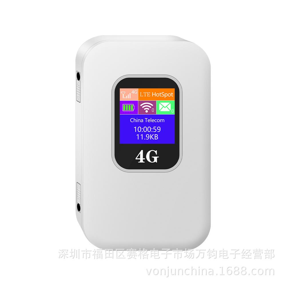 4G WiFi 6 LTE Portable Router with SIM Slot & External Antenna 1 білий
4G WiFi 6 LTE Portable Router with SIM Slot & External Antenna 1 білий