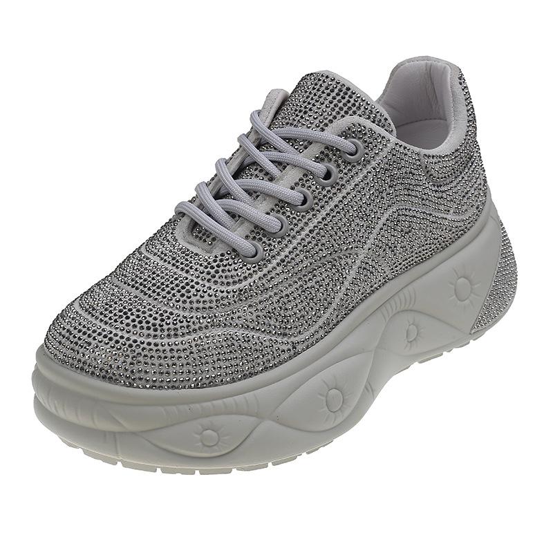 Европейские станции полны кроссовок на толстой подошве в стиле «папины кроссовки», а также новых модных универсальных повседневных кроссовок с круглым носком на шнуровке для женщин на весну. 40 серебряный
Европейские станции полны кроссовок на толстой подошве в стиле «папины кроссовки», а также новых модных универсальных повседневных кроссовок с круглым носком на шнуровке для женщин на весну. 40 серебряный