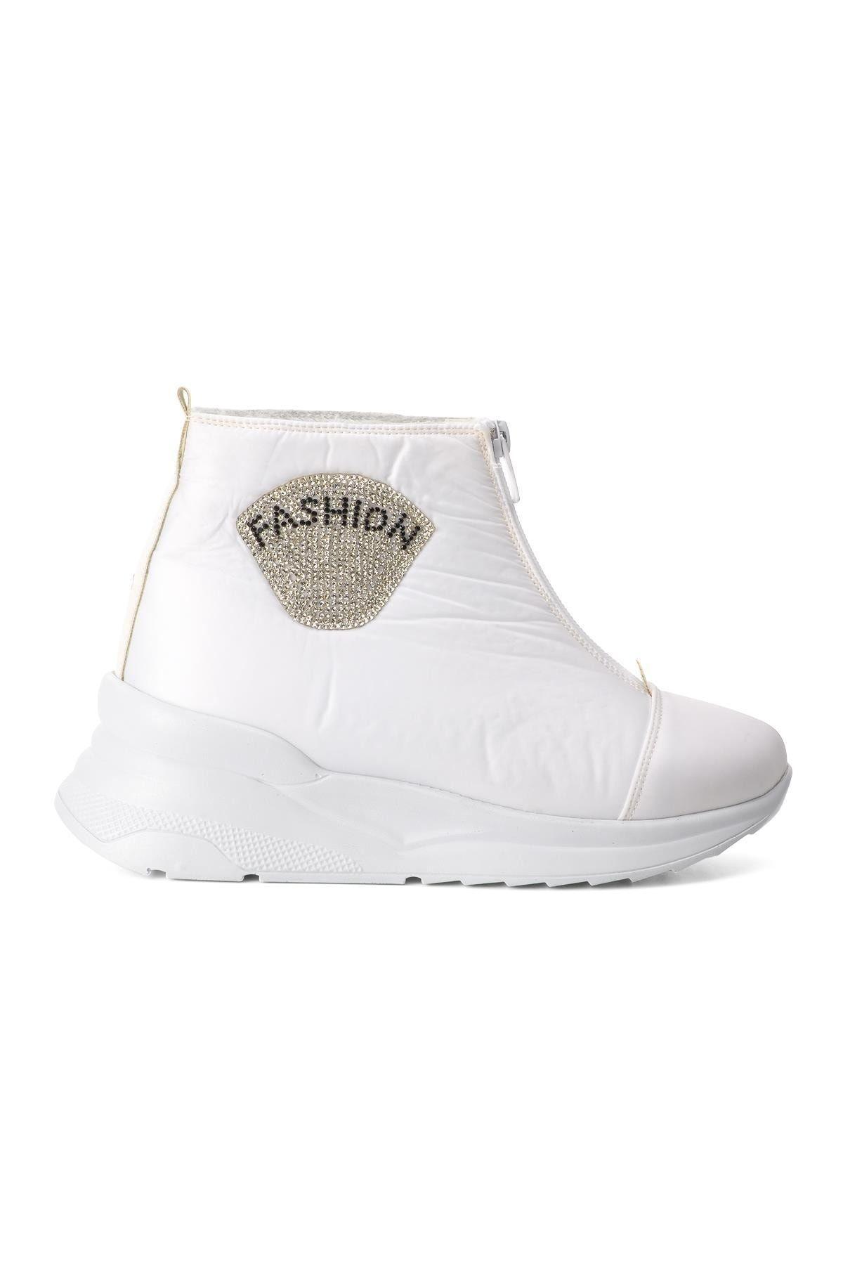 Women Modern Stylish Fashion Boots White Line White Fur Lined Water Repellent Snow Boots 39
Women Modern Stylish Fashion Boots White Line White Fur Lined Water Repellent Snow Boots 39