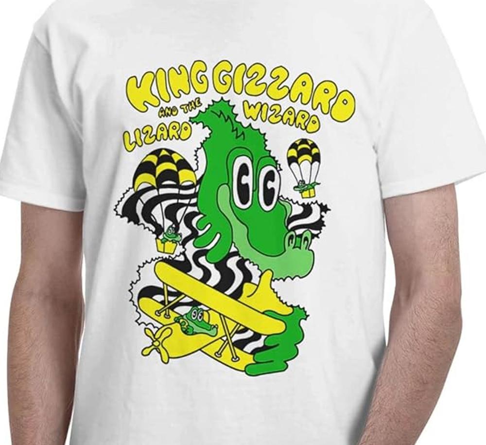 King Gizzard and Lizard Wizard band white Tshirt Unisex All sizes X024 Unisex T-Shirt XXXXL
King Gizzard and Lizard Wizard band white Tshirt Unisex All sizes X024 Unisex T-Shirt XXXXL