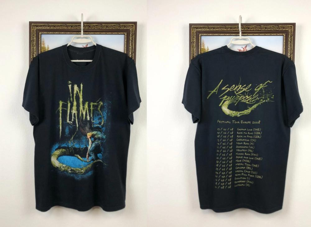 In Flames Band Tee Shirt Rare Hype Sense Of Purpose Over Print Mens Size S-5XL Unisex T-Shirt XXXXL
In Flames Band Tee Shirt Rare Hype Sense Of Purpose Over Print Mens Size S-5XL Unisex T-Shirt XXXXL
