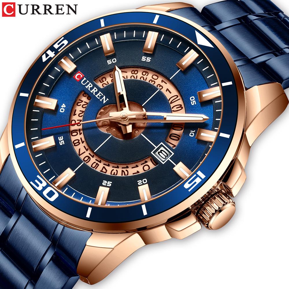 Curren Men s Watch Waterproof Quartz Calendar Watch Steel Strip Business Men s Watch синий/ярко-розовый
Curren Men s Watch Waterproof Quartz Calendar Watch Steel Strip Business Men s Watch синий/ярко-розовый