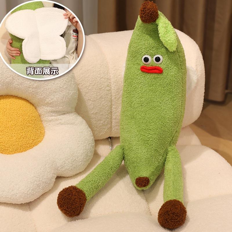 Creative Banana Throw Pillow Plush Toy Doll Fan Banana Doll Children Soothing Rag Doll Girl Birthday Gift 50cm(0.18kg) зелений
Creative Banana Throw Pillow Plush Toy Doll Fan Banana Doll Children Soothing Rag Doll Girl Birthday Gift 50cm(0.18kg) зелений