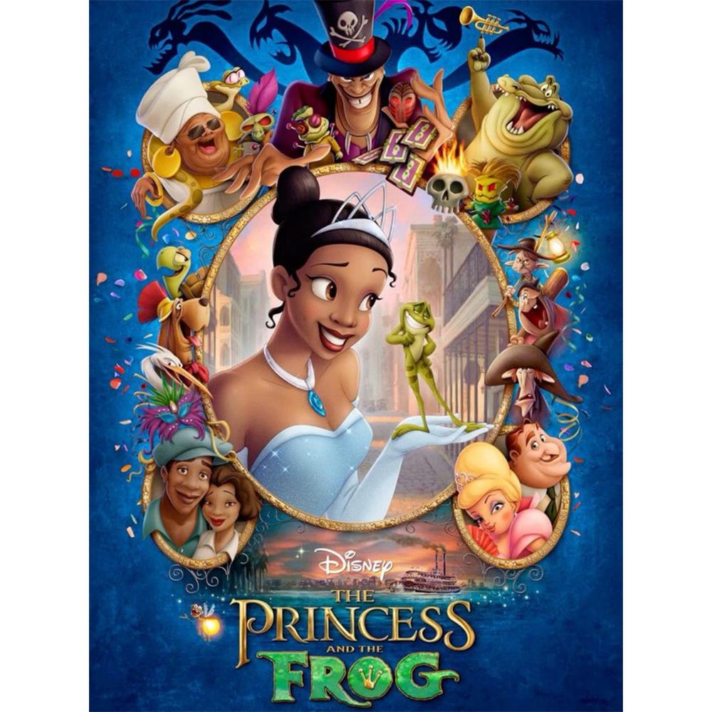 Disney Diamond Painting: Creative Poster of All Characters from The Princess and the Frog Cute Cartoon Cross Stitch Set 5D DIY Home Decor Round 20x30cm
Disney Diamond Painting: Creative Poster of All Characters from The Princess and the Frog Cute Cartoon Cross Stitch Set 5D DIY Home Decor Round 20x30cm