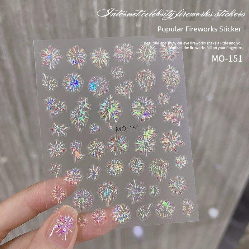 Best Selling Romantic Laser Decorations Special Nail Stickers MO-151
Best Selling Romantic Laser Decorations Special Nail Stickers MO-151