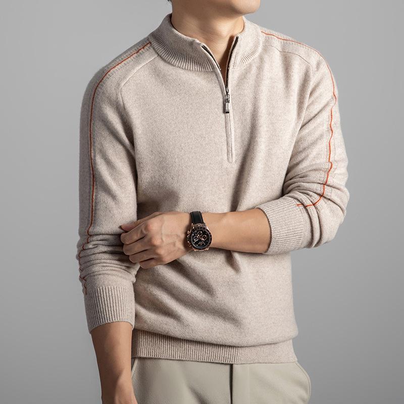 Men s Cashmere Zipper Sweater - Winter Fashion for All Ages L
Men s Cashmere Zipper Sweater - Winter Fashion for All Ages L