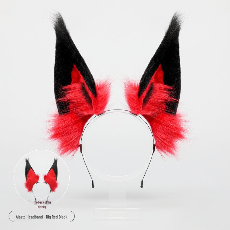 Plush Fox Demon Ears Headband - Cosplay & Performance Accessory
Plush Fox Demon Ears Headband - Cosplay & Performance Accessory