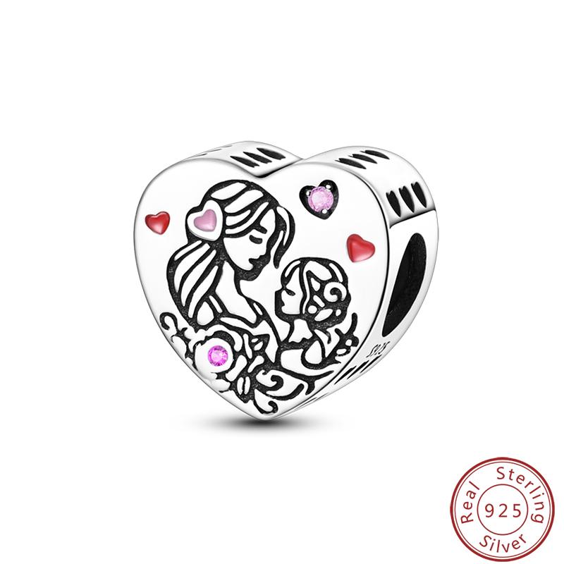 S925 Silver Mother s Day Tulip Heart Princess Pink Diamond Charms Beads 3mm DIY Fine Jewelry Gifts Making
S925 Silver Mother s Day Tulip Heart Princess Pink Diamond Charms Beads 3mm DIY Fine Jewelry Gifts Making