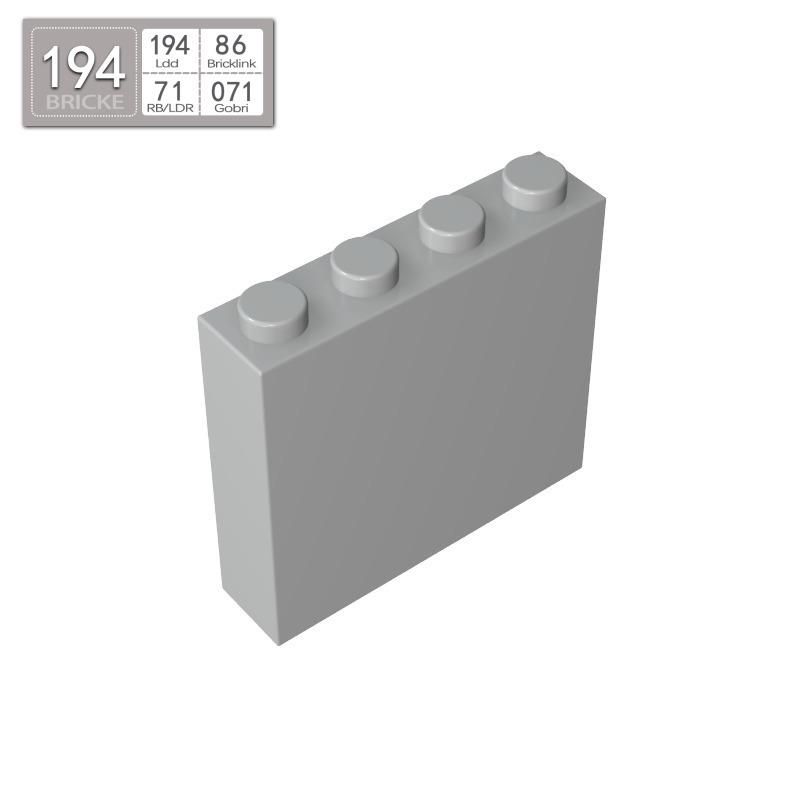 BRICKE 49311 1x4x3 Brick Compatible with LEGO, MOC DIY Accessory 12 pcs / 50 g светло-серый
BRICKE 49311 1x4x3 Brick Compatible with LEGO, MOC DIY Accessory 12 pcs / 50 g светло-серый