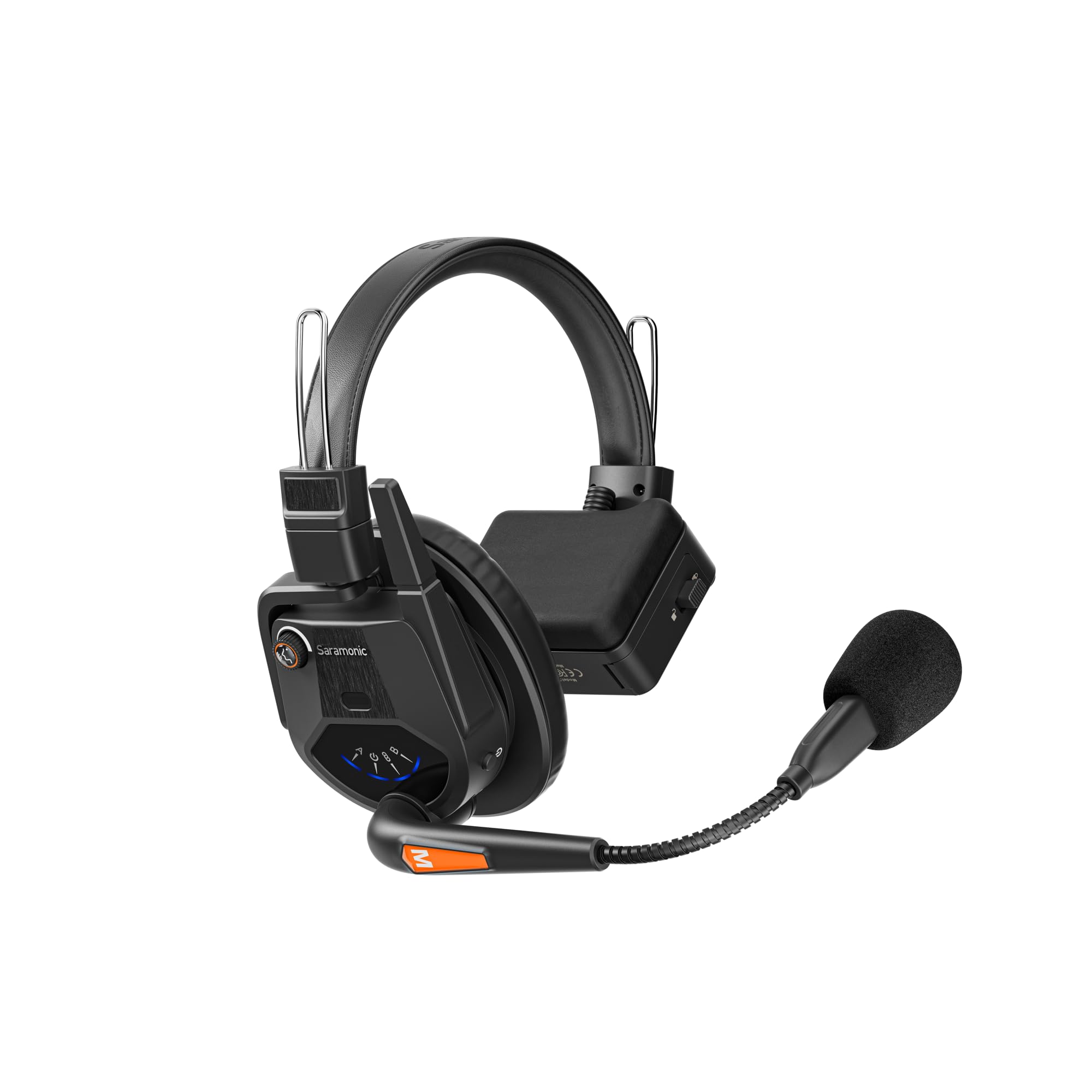 Saramonic 1.9GHz Full Duplex Wireless Intercom System WiTalk9 Single Ear Headset (Master)
Saramonic 1.9GHz Full Duplex Wireless Intercom System WiTalk9 Single Ear Headset (Master)