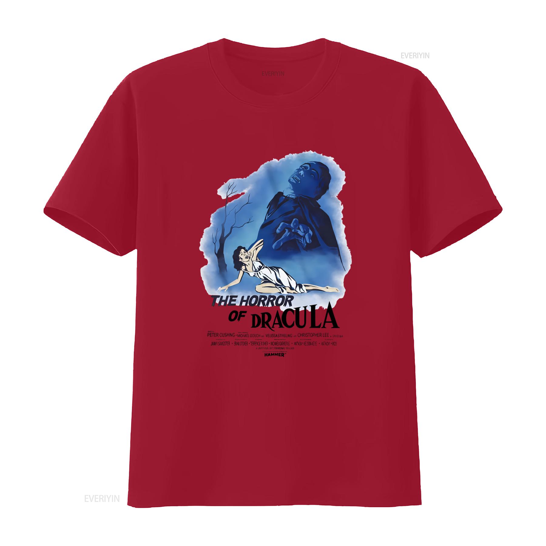 Horror of Dracula Ghostly Mens T Shirt Hammer Movie Poster Vampire Print Gothic Style vintage Washed Versatile graphic S
Horror of Dracula Ghostly Mens T Shirt Hammer Movie Poster Vampire Print Gothic Style vintage Washed Versatile graphic S