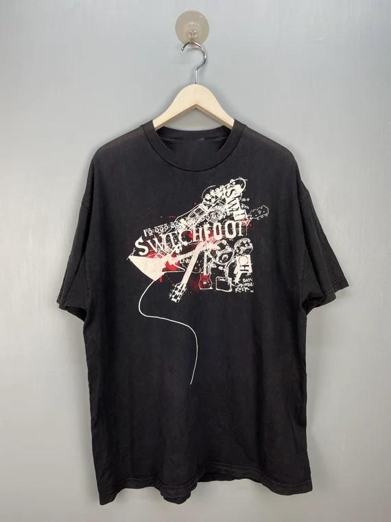 Vtg Switchfoot Band Promo Tee Shirt Black All Size S-5XL Unisex T-Shirt S
Vtg Switchfoot Band Promo Tee Shirt Black All Size S-5XL Unisex T-Shirt S