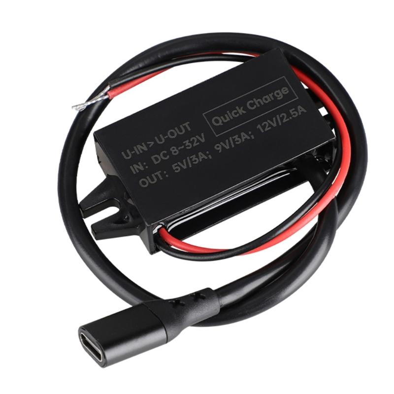 8V-32V to 5V/9V/12V PD 30W Power Supply Power Module USB C Output Power Adapter Converter for Car Automobiles Charger 1
8V-32V to 5V/9V/12V PD 30W Power Supply Power Module USB C Output Power Adapter Converter for Car Automobiles Charger 1