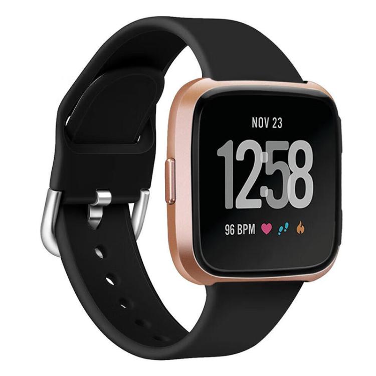 Для Fitbit Versa 2 / Versa / Versa Lite xDfind Силиконовый ремешок для часов с обратной застежкой, однотонный S чёрный
Для Fitbit Versa 2 / Versa / Versa Lite xDfind Силиконовый ремешок для часов с обратной застежкой, однотонный S чёрный