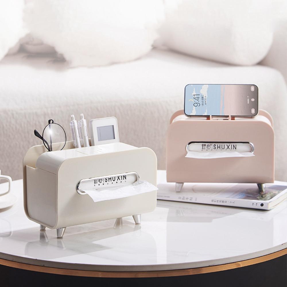 Multi-functional Desktop Tissue Box Cream Style Paper Dispenser Creative Table Paper Box Household White
Multi-functional Desktop Tissue Box Cream Style Paper Dispenser Creative Table Paper Box Household White
