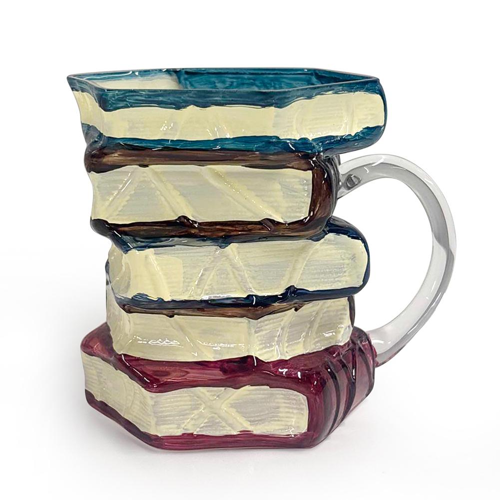 3D Painted Books Coffee Mug Unique 3D Book Stack Coffee Mug for Literature Lovers Collection Gifts as show
3D Painted Books Coffee Mug Unique 3D Book Stack Coffee Mug for Literature Lovers Collection Gifts as show