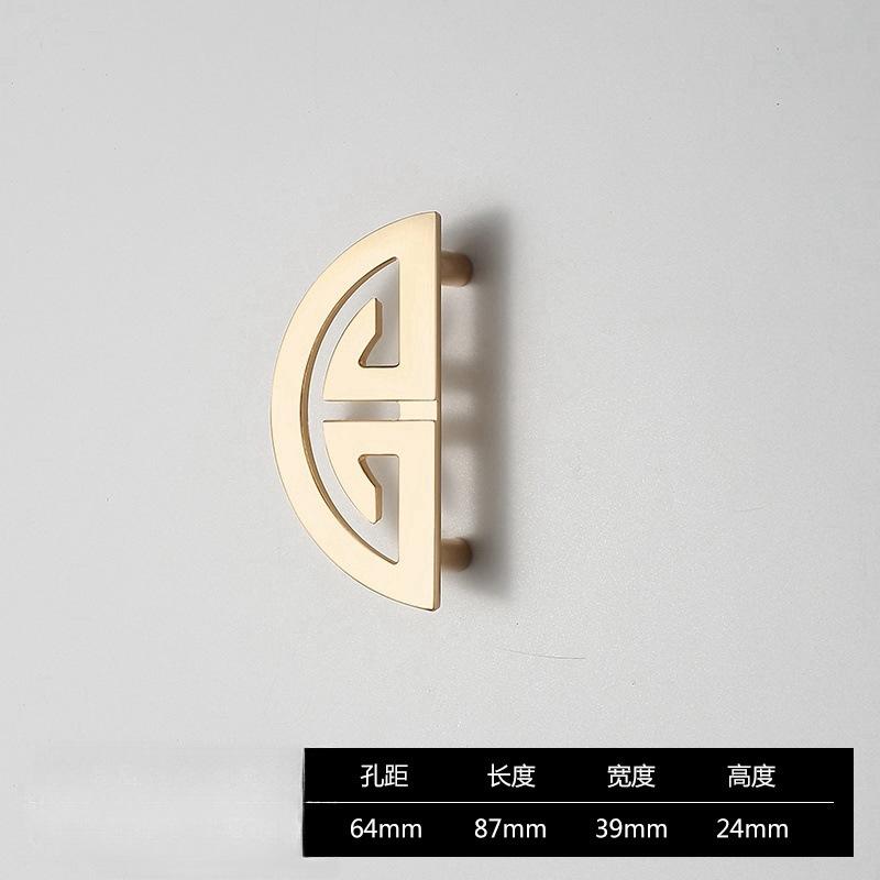 Новый китайский стиль, Ручка для двери шкафа, Медь шлифованная, Ручка для двери шкафа, Подходящая, Ручка для ящика, обувницы, Удлиненная ручка
Новый китайский стиль, Ручка для двери шкафа, Медь шлифованная, Ручка для двери шкафа, Подходящая, Ручка для ящика, обувницы, Удлиненная ручка