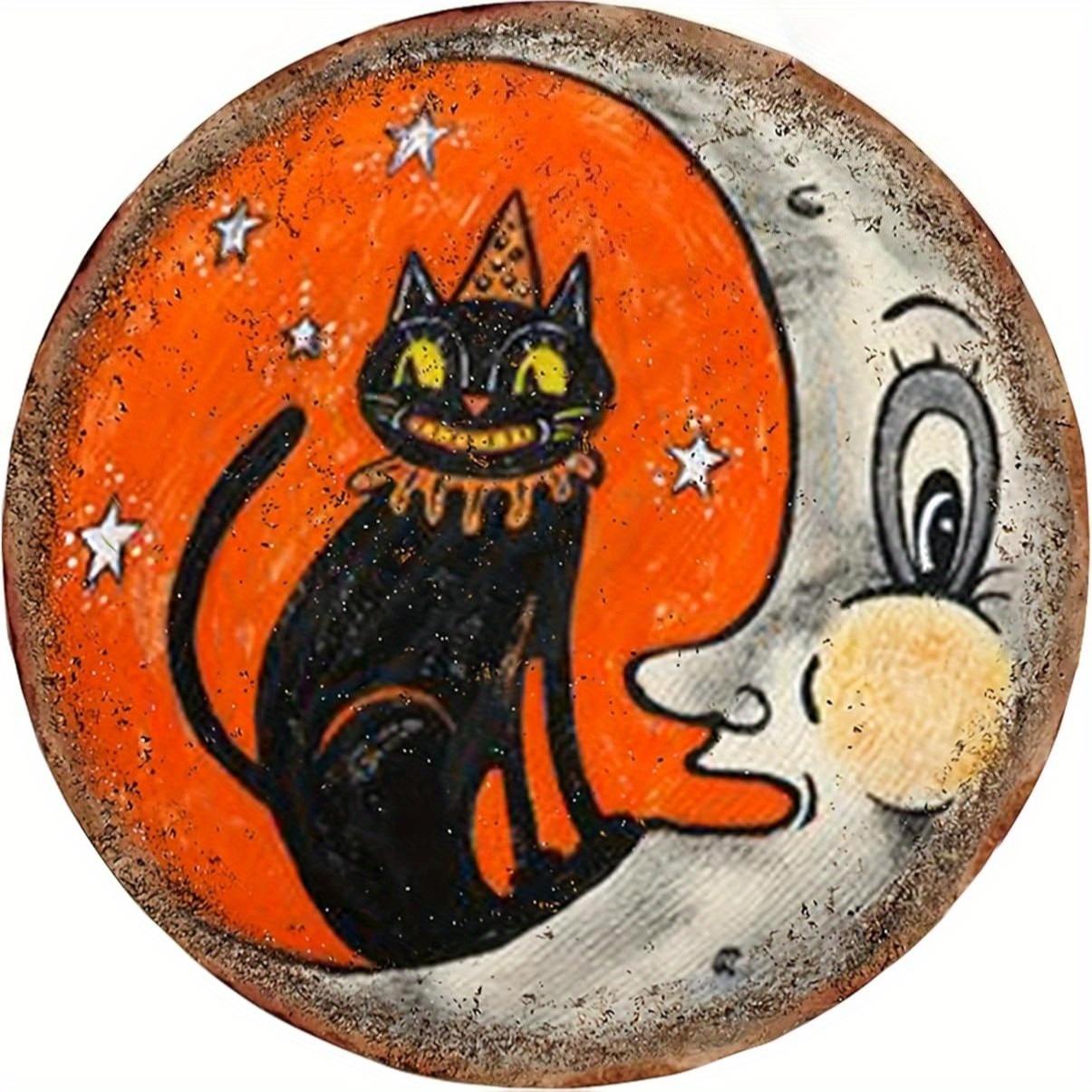 2d Плоский 20*20см, Хэллоуин Домашнее Украшение, Хэллоуин Ретро Черный Кот и Луна Деревянная Круглая Креативная Декоративная Вывеска, для Дома, Кухни, Сада 20*20cm
2d Плоский 20*20см, Хэллоуин Домашнее Украшение, Хэллоуин Ретро Черный Кот и Луна Деревянная Круглая Креативная Декоративная Вывеска, для Дома, Кухни, Сада 20*20cm
