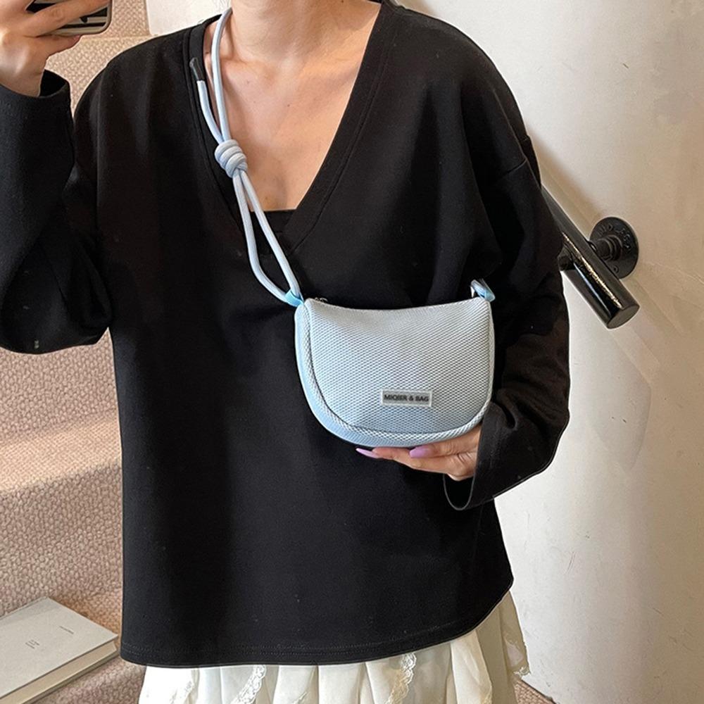 Korean Style Half Moon Bags Large Capacity Sports Crossbody Bag Dumpling Shoulder Bag Woman рожевий
Korean Style Half Moon Bags Large Capacity Sports Crossbody Bag Dumpling Shoulder Bag Woman рожевий
