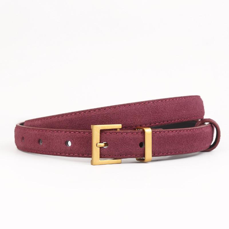 Retro Twolayer Leather Ladies Belt With Alloy Pin Buckle For Stylish Denim Outfits
Retro Twolayer Leather Ladies Belt With Alloy Pin Buckle For Stylish Denim Outfits