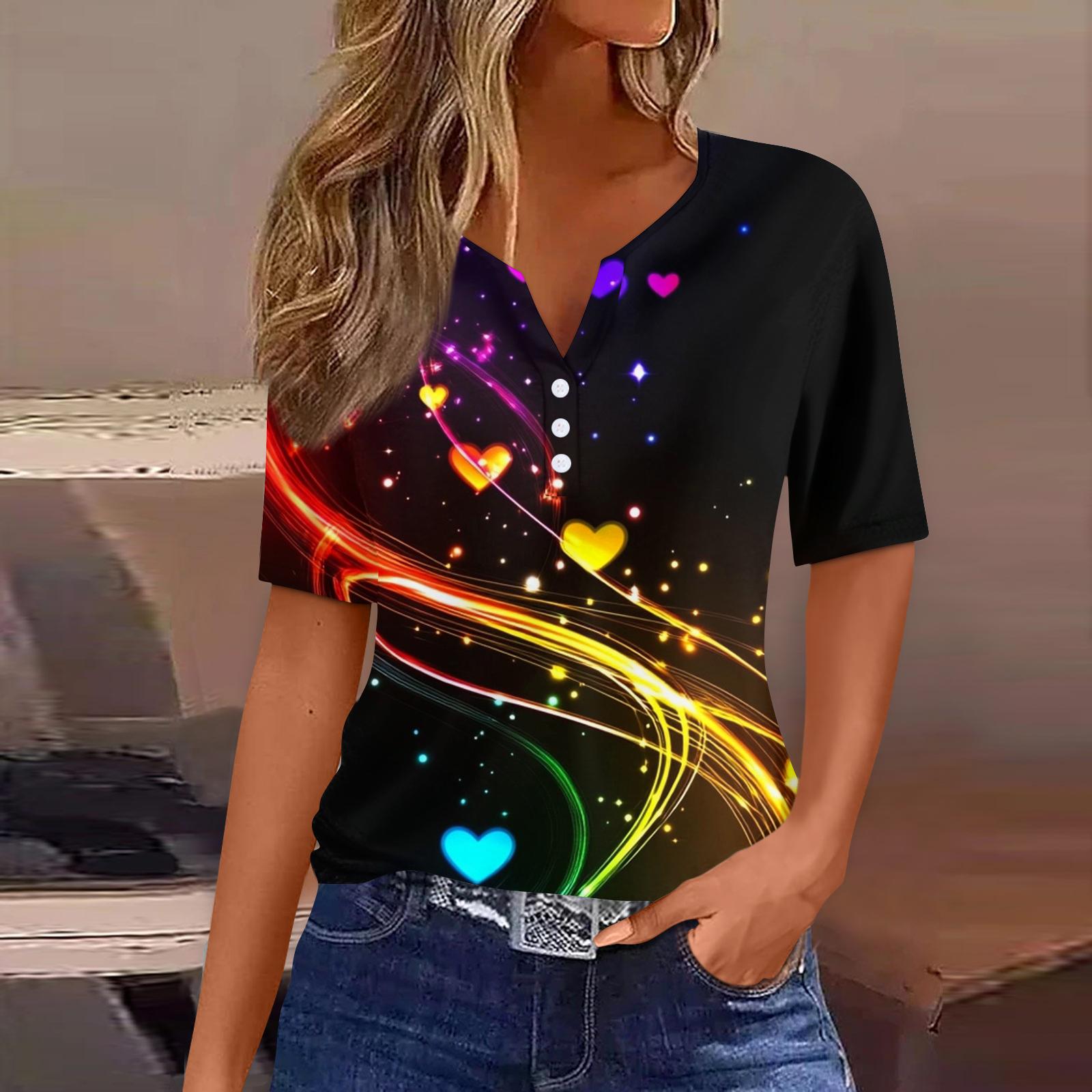 Women s T Shirt Tee Print Button Short Sleeve Daily Weekend Fashion Basic V, Neck Regular Top St. Patrick s Day S жовтий
Women s T Shirt Tee Print Button Short Sleeve Daily Weekend Fashion Basic V, Neck Regular Top St. Patrick s Day S жовтий