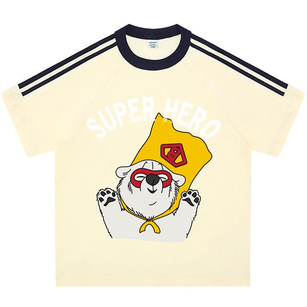Kids 100% Cotton T-shirts Boys And Girls 200 GSM Cotton Tees super hero Cartoon Print Child Tshirts 110 абрикосовый
Kids 100% Cotton T-shirts Boys And Girls 200 GSM Cotton Tees super hero Cartoon Print Child Tshirts 110 абрикосовый