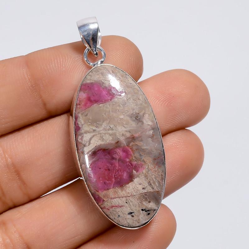 Classic Top Grade Qualite 100% Natural Cobalt Calcite Oval Shape Ethnic Style Handmade Jewelry 925 Steling Silver Pendant 1.8 WSJ-4982 1.8
Classic Top Grade Qualite 100% Natural Cobalt Calcite Oval Shape Ethnic Style Handmade Jewelry 925 Steling Silver Pendant 1.8 WSJ-4982 1.8