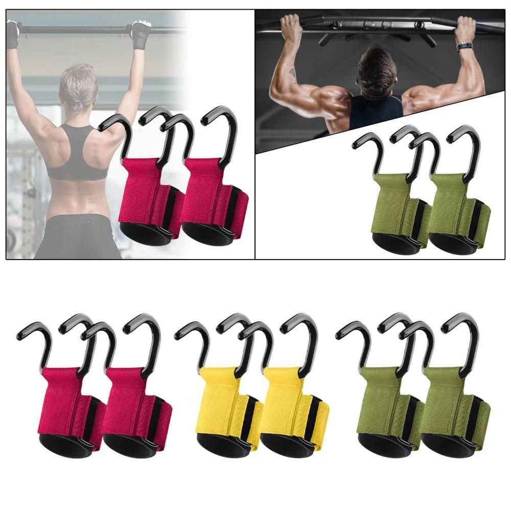 1 pair Adjustable Weight Lifting Grip Hook Non-Slip Steel Hook Grips Strap Gym Style 7
1 pair Adjustable Weight Lifting Grip Hook Non-Slip Steel Hook Grips Strap Gym Style 7