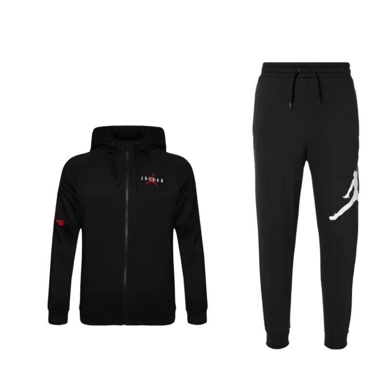 Jordan Jumpman Fleece Hoodie And Drawstring Pants Casual Sports Set Men sets Black DA6804-010+AH6241-011 S
Jordan Jumpman Fleece Hoodie And Drawstring Pants Casual Sports Set Men sets Black DA6804-010+AH6241-011 S