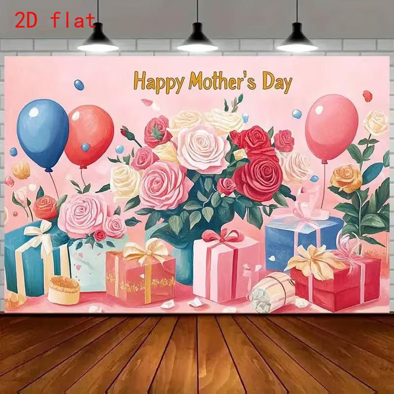2D Pink Mother s Day Backdrop Watercolor Roses and Presents Photoshoot Background 47.2x31.5inch/120*80cm
2D Pink Mother s Day Backdrop Watercolor Roses and Presents Photoshoot Background 47.2x31.5inch/120*80cm