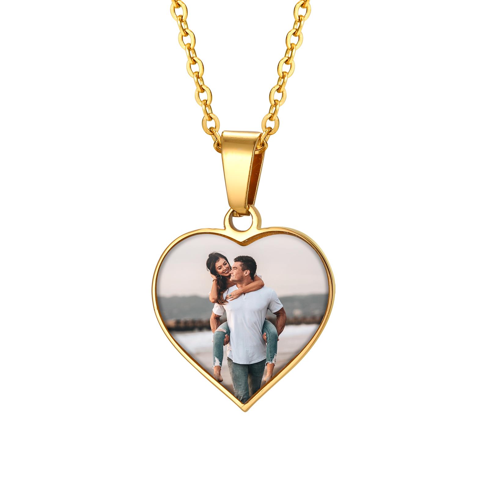 Personalized Photo Necklaces, Custom Pictures Necklace Heart Pendant, Valentine s Jewelry Gift for Women Mom Girlfriend
Personalized Photo Necklaces, Custom Pictures Necklace Heart Pendant, Valentine s Jewelry Gift for Women Mom Girlfriend