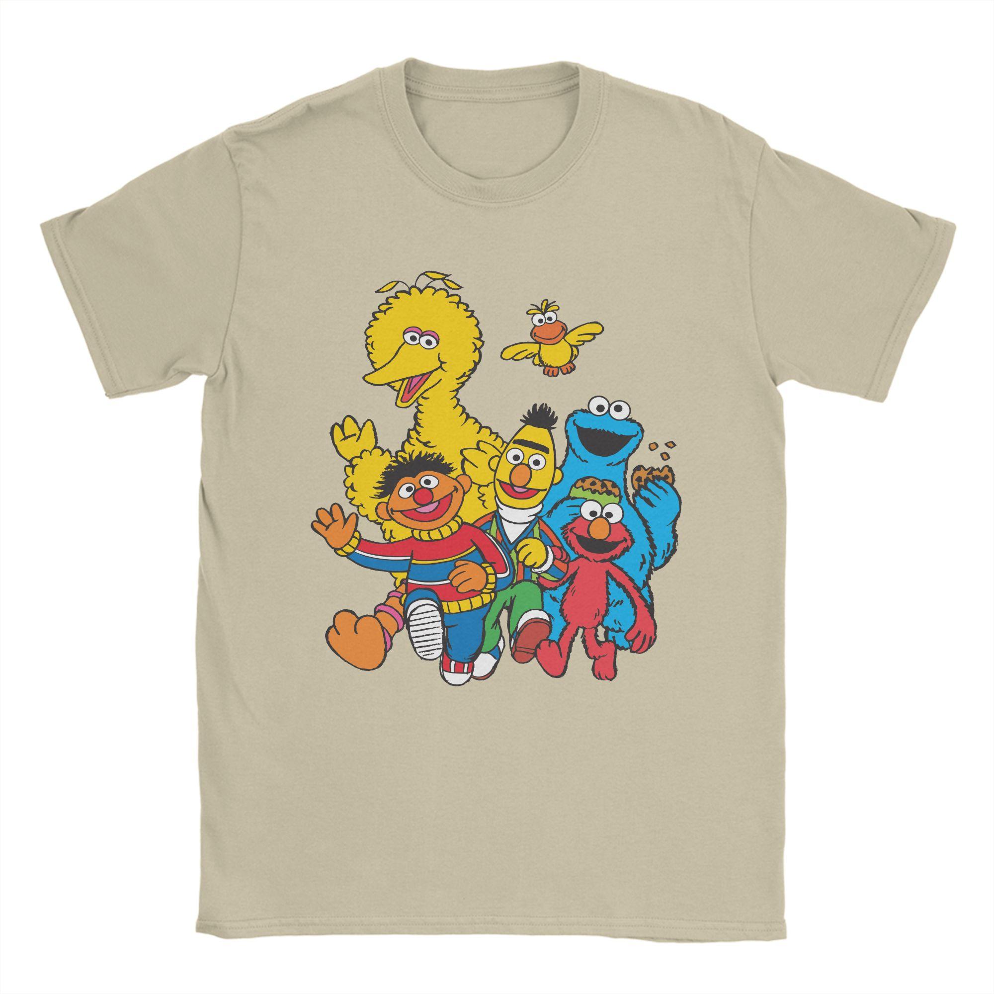 Sesames Streets Elmo T Shirt Unisex Womens Cotton Humor TShirts Round Collar Oscar Tees Short Sleeve Clothing 4XL 5XL S
Sesames Streets Elmo T Shirt Unisex Womens Cotton Humor TShirts Round Collar Oscar Tees Short Sleeve Clothing 4XL 5XL S