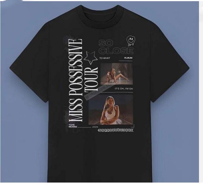 Футболка Tate Mcrae Miss Possessive Tour 2025 Размер S-5XL Унисекс XXXL
Футболка Tate Mcrae Miss Possessive Tour 2025 Размер S-5XL Унисекс XXXL