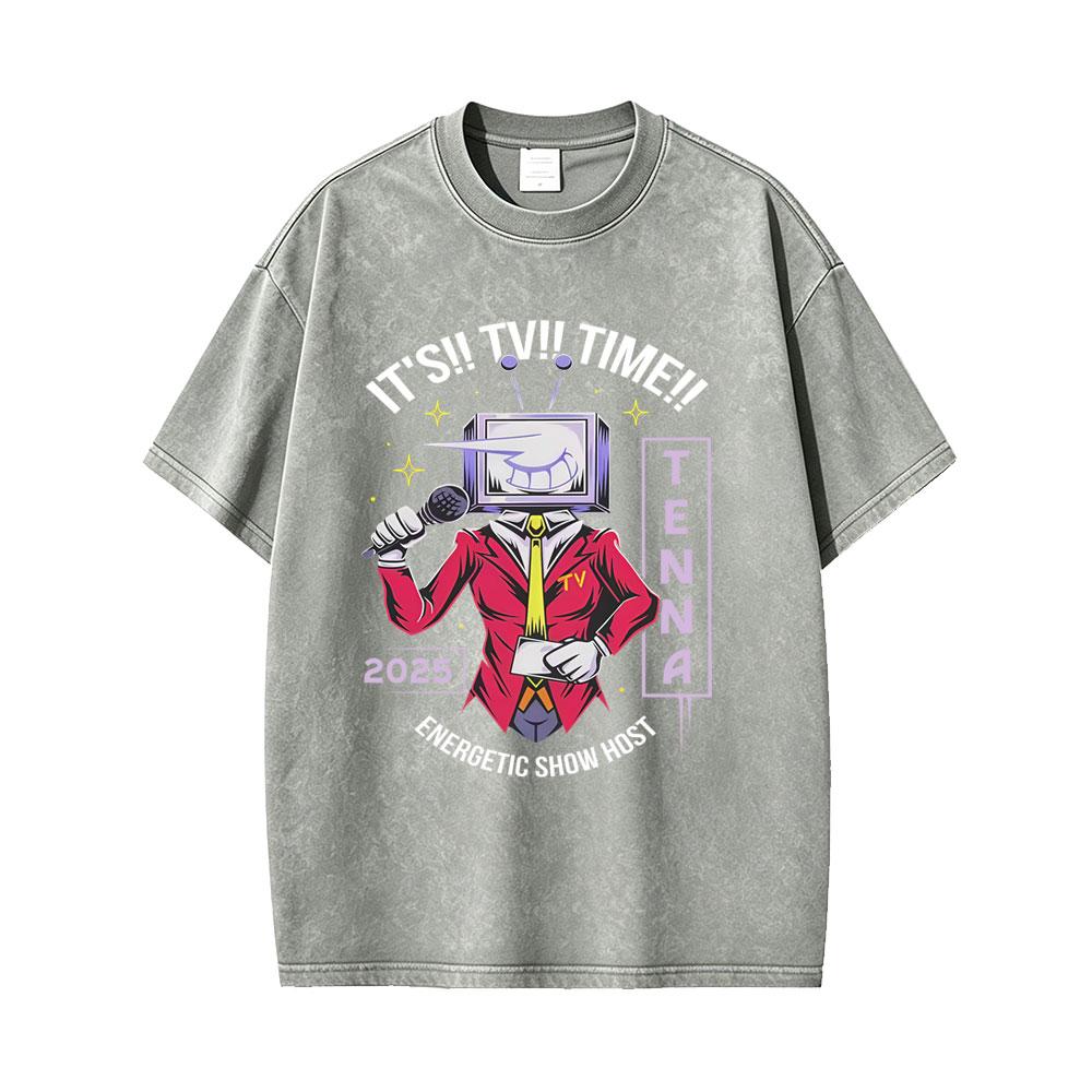 Washed Vintage Game Deltarune Tenna Its TV Time Funny Meme Tshirt Mens Clothing Casual Humor Oversized Short Sleeve T Shirts S
Washed Vintage Game Deltarune Tenna Its TV Time Funny Meme Tshirt Mens Clothing Casual Humor Oversized Short Sleeve T Shirts S