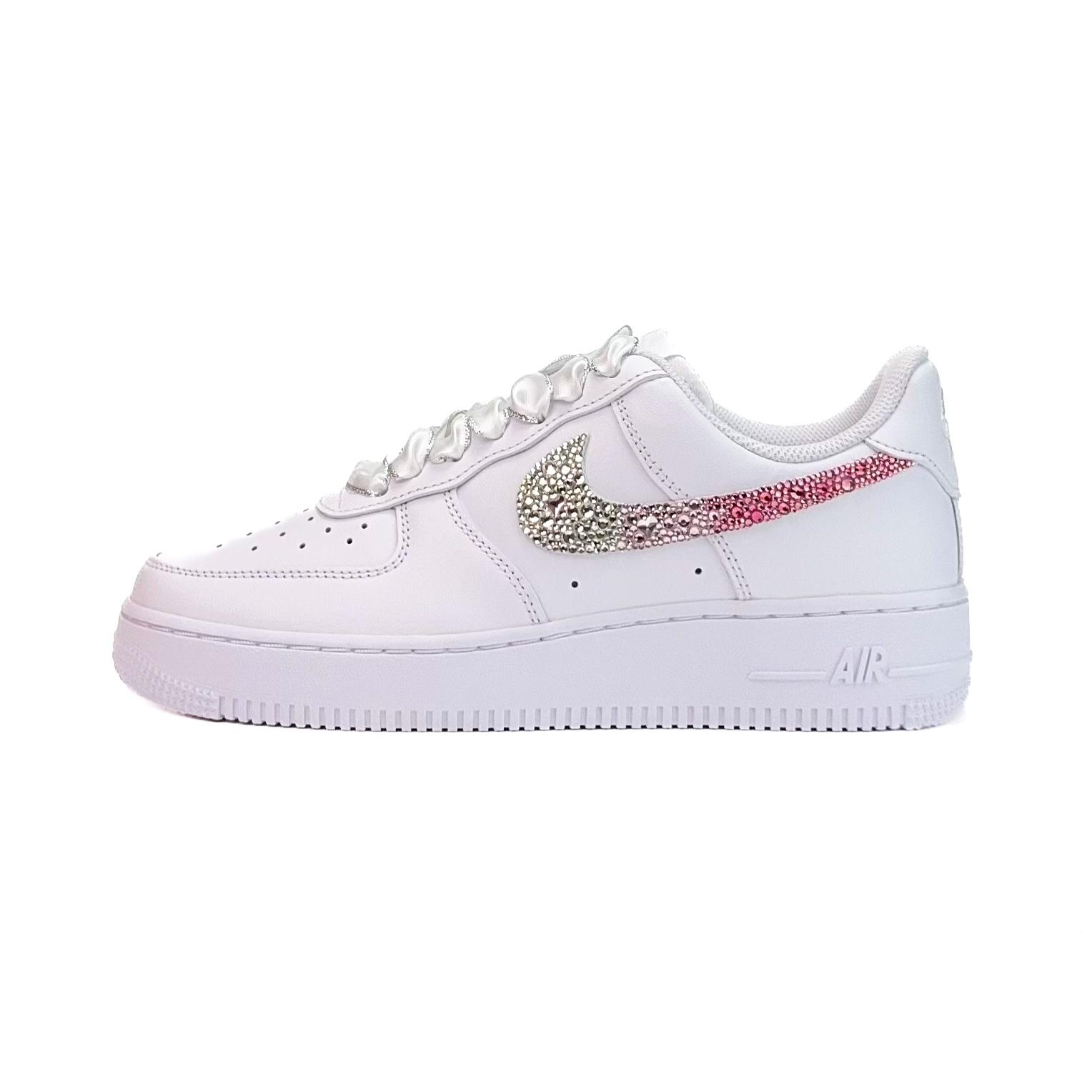 Nike Air Force 1 Pink Diamond Trail Abrasion Resistant Low top Skateboard Shoes Unisex White DD8959-100(Team935-) 38
Nike Air Force 1 Pink Diamond Trail Abrasion Resistant Low top Skateboard Shoes Unisex White DD8959-100(Team935-) 38