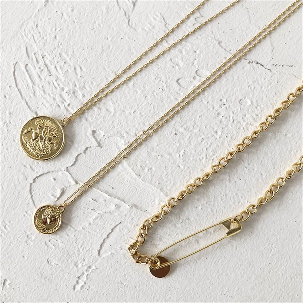 2021 Vintage Fashion Boho Collar Multilevel Necklace For Women Female Gold Color Chain Pin Human Head Coin Pendant Zircon Gift
2021 Vintage Fashion Boho Collar Multilevel Necklace For Women Female Gold Color Chain Pin Human Head Coin Pendant Zircon Gift