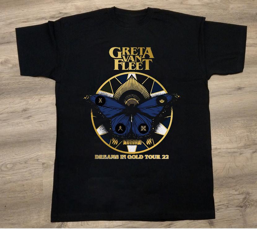 Greta Van Fleet Dreams In Gold Short Sleeve For All TShirt S5XL AL759 Unisex T-Shirt S
Greta Van Fleet Dreams In Gold Short Sleeve For All TShirt S5XL AL759 Unisex T-Shirt S