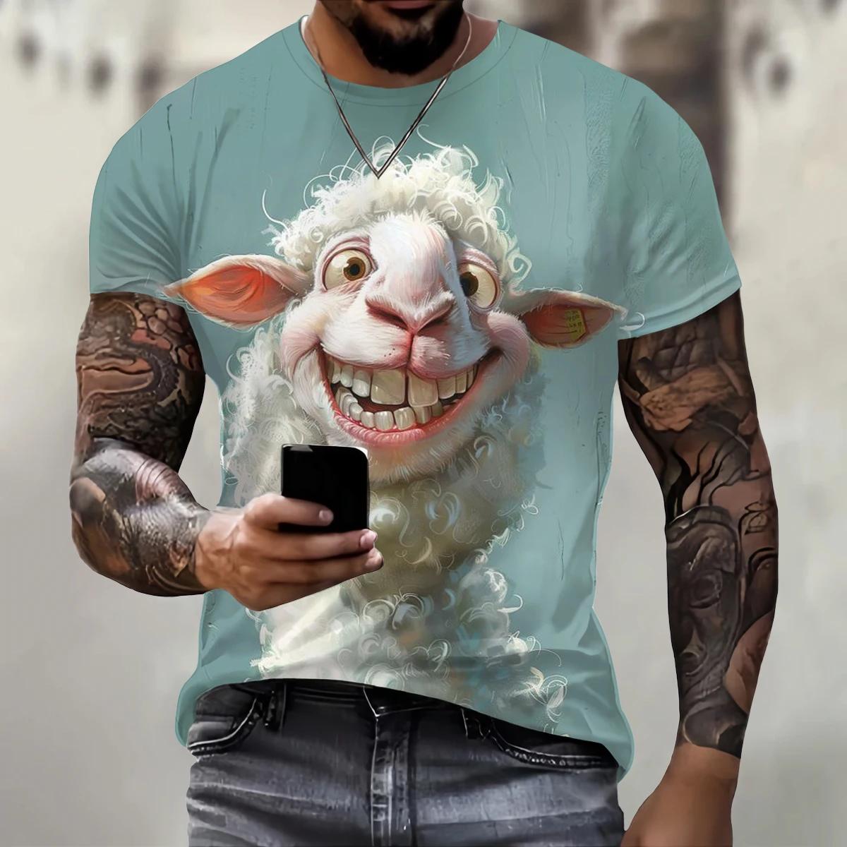 New Funny Sheep 3D Print T-Shirts Men s Women O-Neck Short Sleeve T Shirt Oversized Hip Hop Tees Harajuku Y2k Tops Kids Clothing 6XL
New Funny Sheep 3D Print T-Shirts Men s Women O-Neck Short Sleeve T Shirt Oversized Hip Hop Tees Harajuku Y2k Tops Kids Clothing 6XL