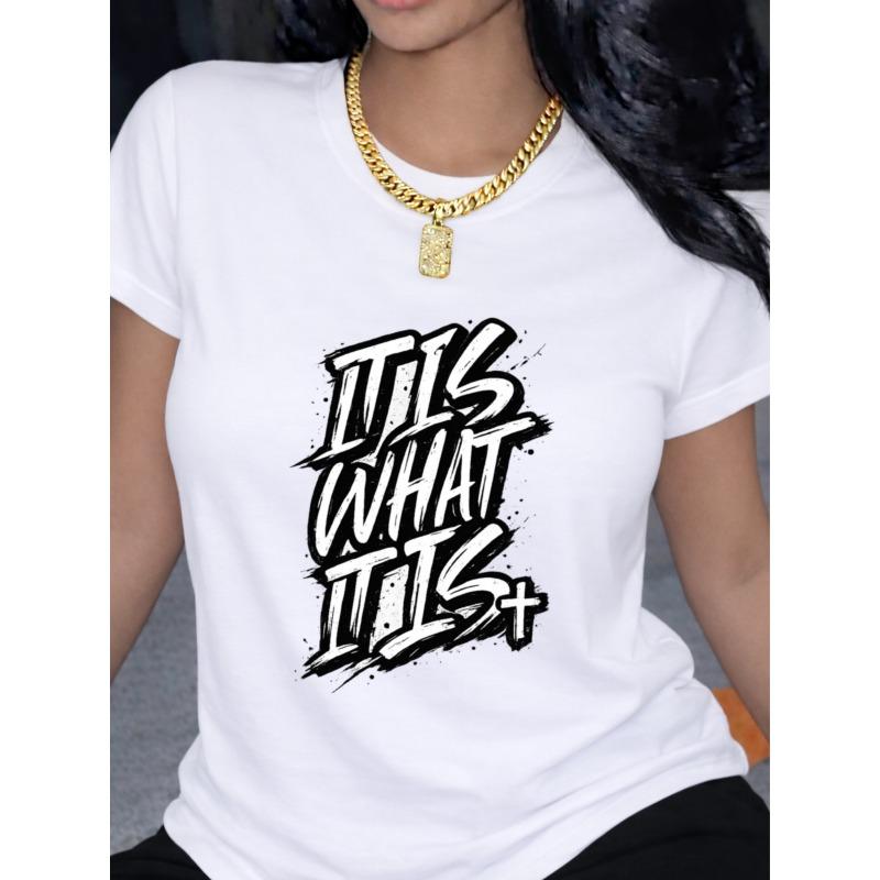 Retro Handwritten Print Women s Short-sleeved Top; Machine Washable, Breathable, Soft, and Moderately Stretchy Fabric; S белый
Retro Handwritten Print Women s Short-sleeved Top; Machine Washable, Breathable, Soft, and Moderately Stretchy Fabric; S белый
